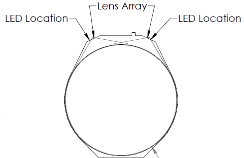 Smartwatch light guide design